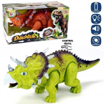 Triceratops Animado con Brillos y Ruidos