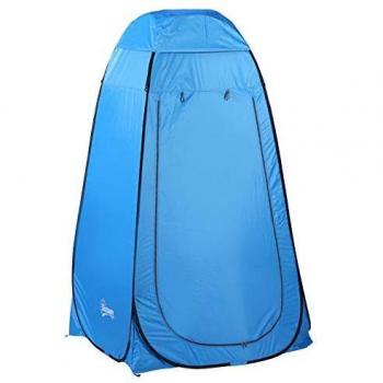 Tienda Vestidor Plegable Outsunny 120x120x190 cm Azul