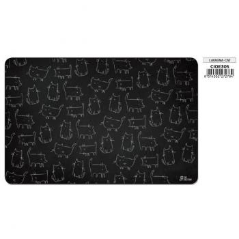 GATTO BOARD TAPPETINO STAMPATO 45X28