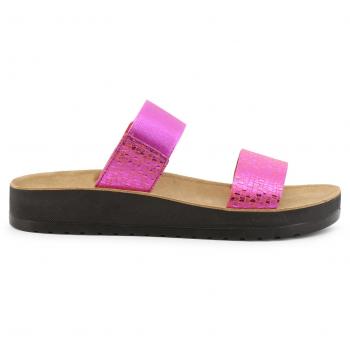 Scholl Women's Pink Sliders Size 5