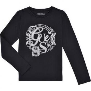 T‑shirt Guess LS Noir – coupe courte pour enfants