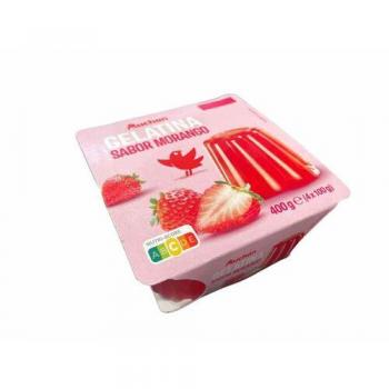 Gelatina Instantânea Morango 4x100g