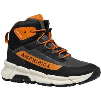 Geox Sneakers Flexyper Plus Grigio Scuro / Arancione EU 29