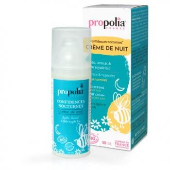 Crème de nuit bio Propolia 50ml