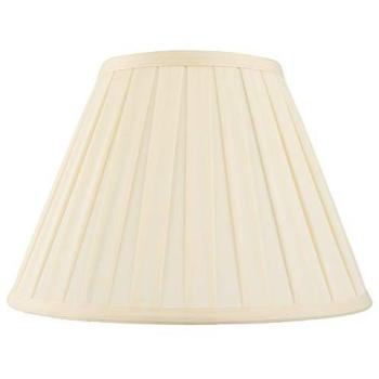 Premium 22 Tapered Drum Lamp Shade – Cream Box Pleated Design