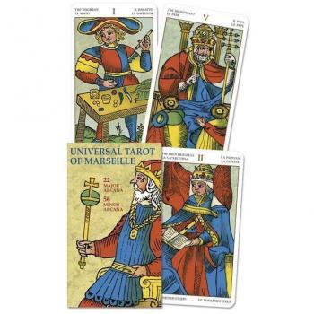 Lo Scarabeo Universal Tarot Of Marseille/tarot Universal Marseille: 22 Major Arcana, 56 Minor Arcana / 22 Arcanos Mayores, 56 Arcanos Menores