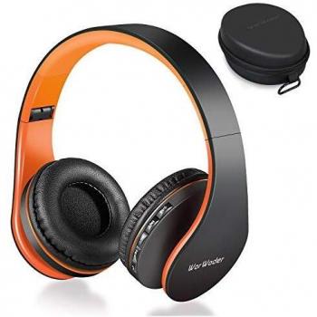 Faltbare Bluetooth Over-Ear Kopfhörer, kabellos, mit Mikrofon, Micro SD/TF, FM für Handys/iPad/Laptops & PC