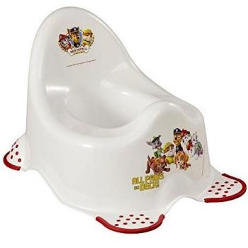 Orinal Paw Patrol Kids – 18 meses a 3 años, antideslizante, tono blanco puro