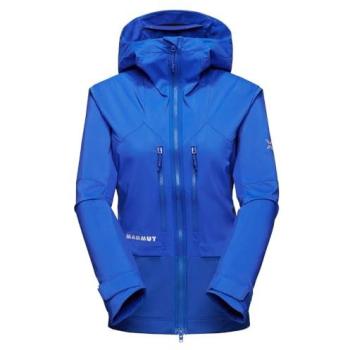 Eiger Nordwand Pro SO Hooded Softshell Vest for Women – XL (Blue)