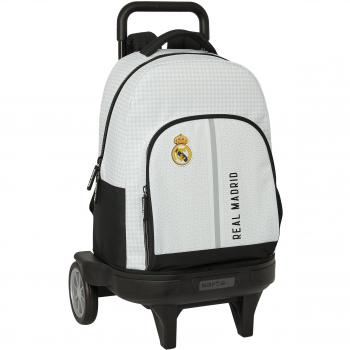 Cartera Deportiva Real Madrid 1ª Temporada 24/25 con Mecanismo Evolutivo y Ruedas
