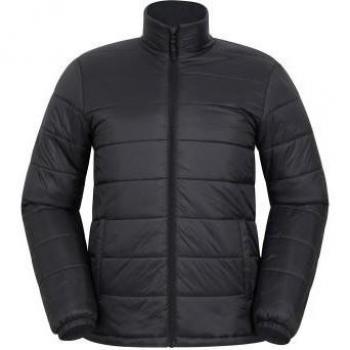 Mountain Warehouse Herren Essentials Leichte Wattierte Jacke (Schwarz)