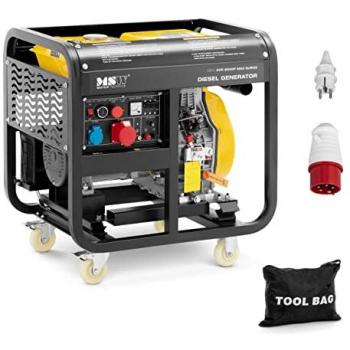 Groupe électrogène mobile 8500 W triphasé