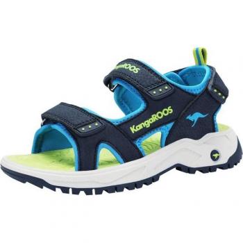 KangaROOS K-AS Ture Sandale in dk navy/lime