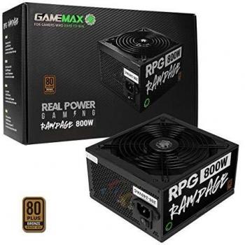 GameMax RPG Rampage 800W 140mm 80+ Bronze Ultra Silent Non-Modular Power Supply