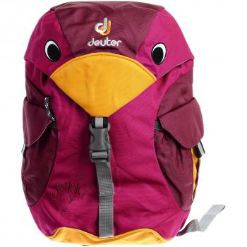 Mochila Deuter Kikki Unisex Niños 24x36x45 cm Rojo