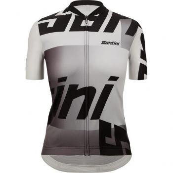 Santini Karma Women’s XL Short Sleeve Logo Jersey – Black