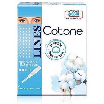 LINES COTONE TAMPONE REGUL 16P