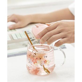 Sakura Trinkbecher mit lustigem 3D Deckel