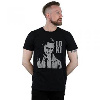 T-shirt lunga per uomini Marvel – immagine Loki