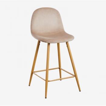 Tabourets hauts en velours Glamm