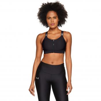 Sujetador Under Armour UA Vanish Deportivo, Mujer, Negro/Reflectante (001), 36B