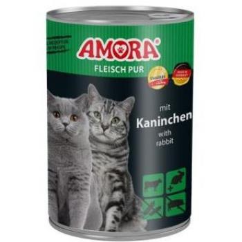 Katzenmahlzeit Kaninchen – AMORA 6x400 g