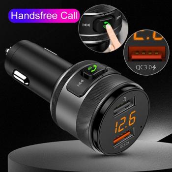 Transmisor FM con USB y carga rápida 3.0