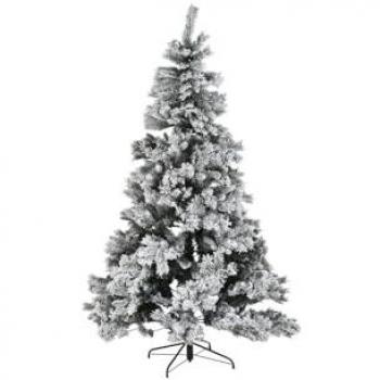 White Green Christmas Tree DKD Metallizzato Polietilene 130x130x218