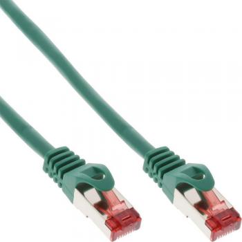 Extension RJ‑45 3 m SFTP Cat 6 PiMF sans croc vert