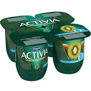 Activia Yogur con Kiwi 0% M.G. 4x120 g