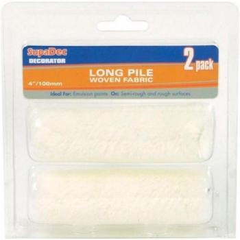 Supadec Lange Pile Mini Roolstoelen (Aantal 2) Elke Grootte Blank