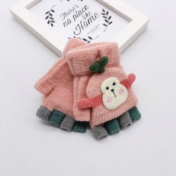 Children's Warm Knitting Mittens