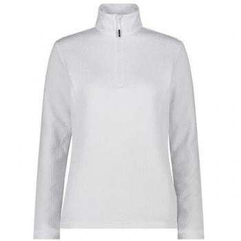 CMP Damen Unterzieh-Zipshirt Sweatshirt weiß Größe 42