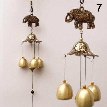 Chinois Métallique : Carillon Éolien Antique pour Jardins