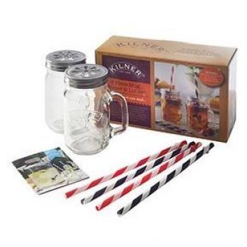 Kilner Drinking Mug and Straw Set