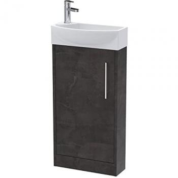 Hudson Reed Juno 440mm Free-standing Cloakroom Vanity Unit with Basin