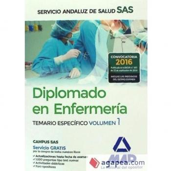 Diplomado en enfermería del servicio murciano de salud. Temario parte específica volumen 1