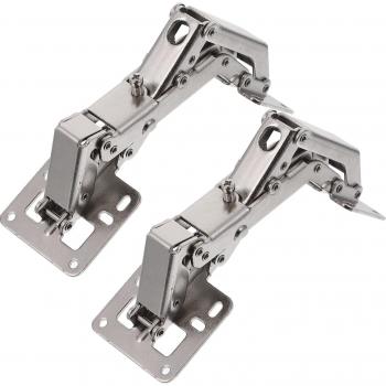 Conjunto de 2 bisagras amortiguadoras para puertas de muebles