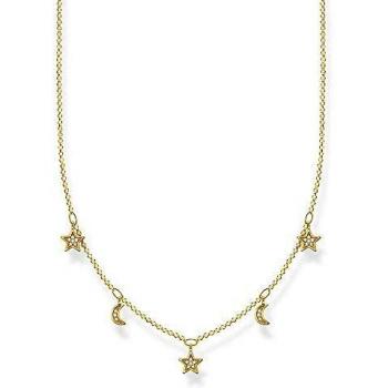Cadena Lunas y Estrellas Thomas Sabo Plata de Ley 925 KE2074-414-14-L45V