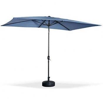 Parasol Rectángulo Sweeek Touquet 3x2 m Azul 300x198x243 cm