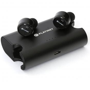 Kit d'écouteurs mini Bluetooth + base powerbank rechargeable
