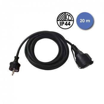 Rallonge électrique Power Acoustics 20m IP44 3x1.5mm² et 3x2.5mm²
