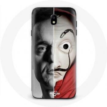 Involucro Samsung Galaxy J7 2017 La Casa de Papel Berlin Masque Split