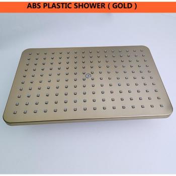 Sleek 8” Gold Finish Shower System