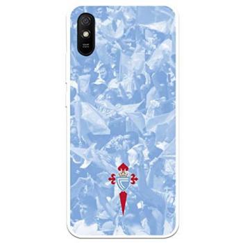Funda Licencia Oficial RC Celta Escudo Fondo Hinchada para Xiaomi Redmi 9A