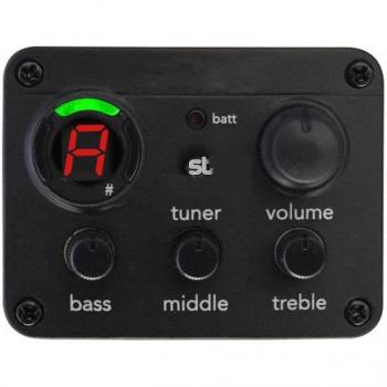 Kula Piezo Pickup Equalizer System for Guitar and Ukulele
