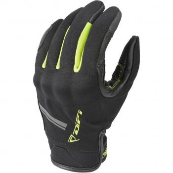 DIFI Matrix Biker Handschuhe Schwarz-Gelb 3XL für Herren