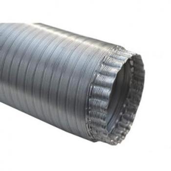 Couvercle Tuyau Aluminium 125 mm