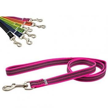 Strap Reflétant en Nylon Rose – Herm Sprenger