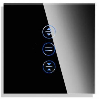 Frontal de Vidro Preto Koob 1 Módulo
